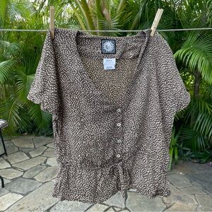 RVCA Benji Pebble Top